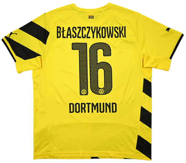 2014-15 BORUSSIA DORTMUND *BLASZCZYKOWSKI* HOME SHIRT - Multiple Sizes