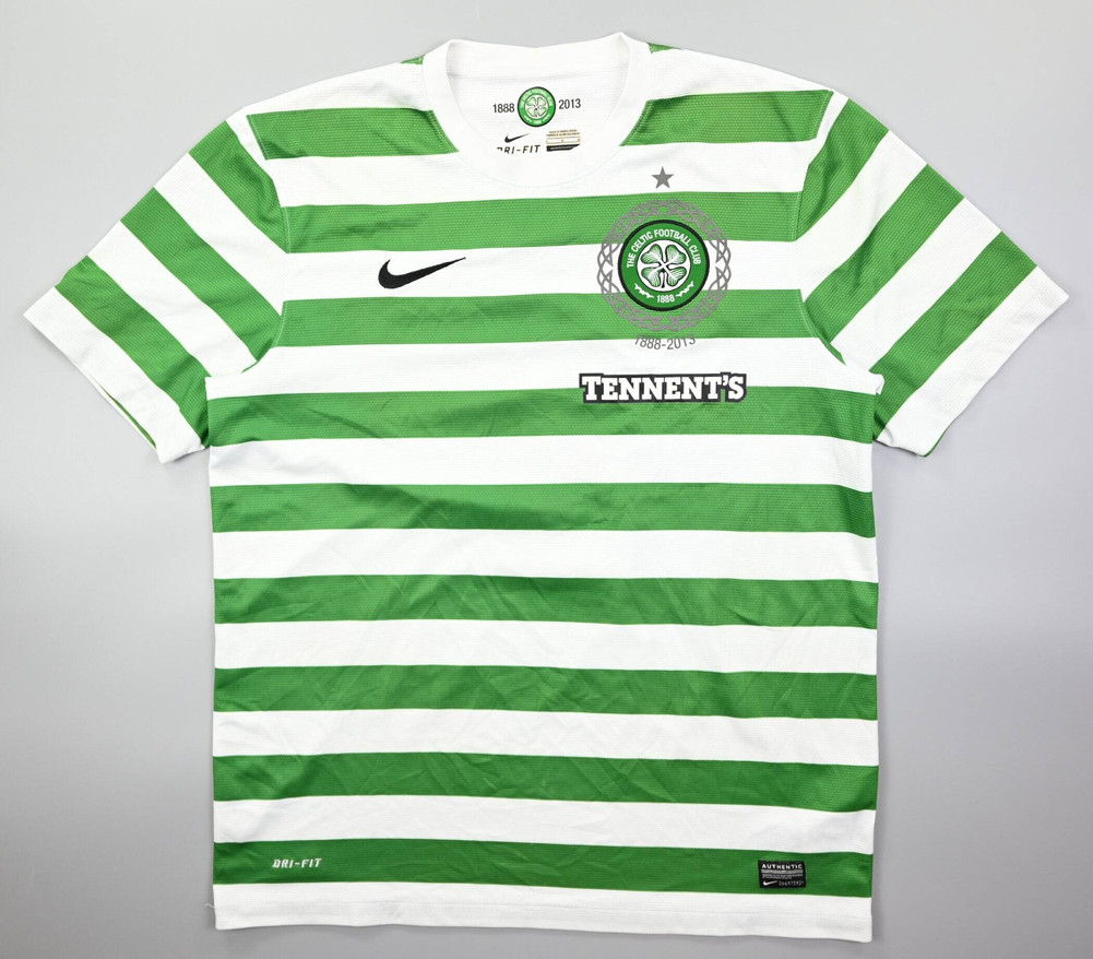 2012-13 CELTIC GLASGOW *SAMARAS* SHIRT L