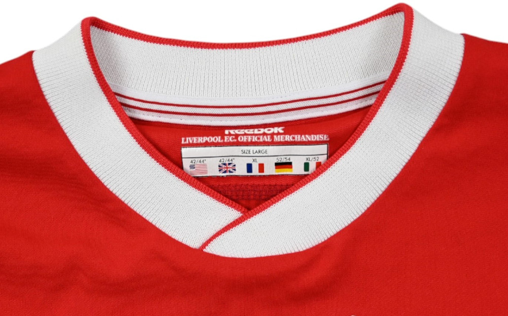 2002-04 LIVERPOOL *GERRARD* SHIRT L