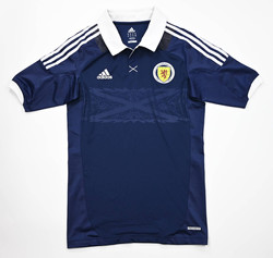 2011-13 SCOTLAND PLAYER ISSUE SHIRT M