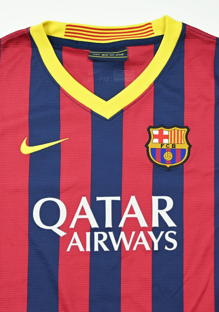 2013-14 FC BARCELONA *MESSI* SHIRT S