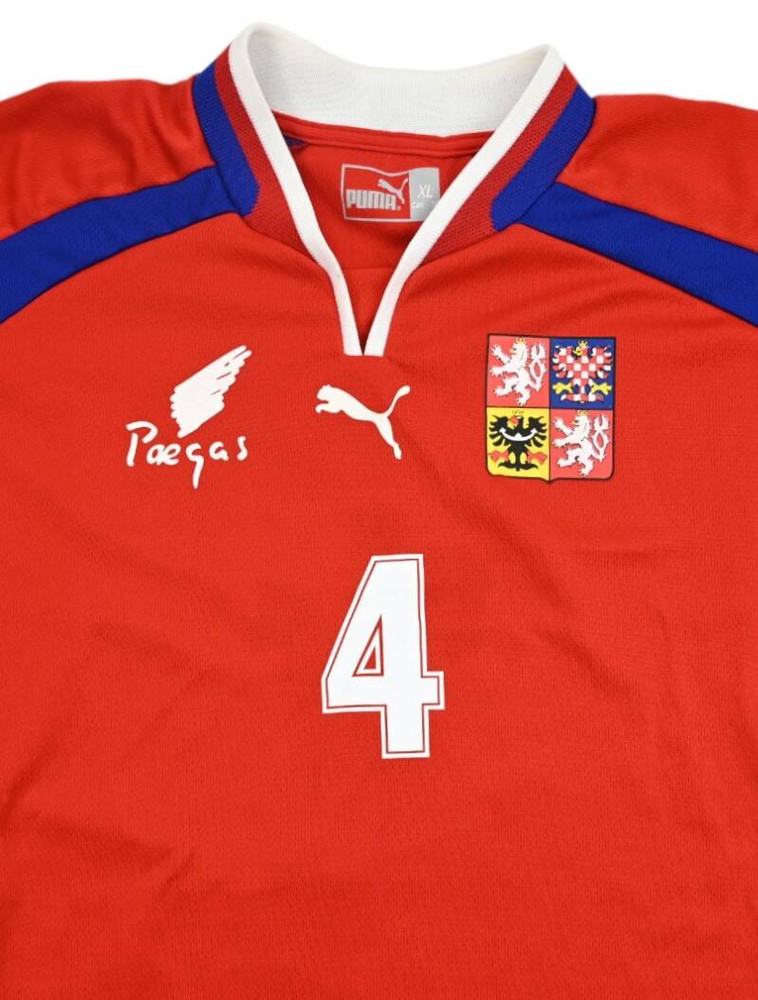 2000-02 CZECH REPUBLIC *NEDVED* SHIRT XL