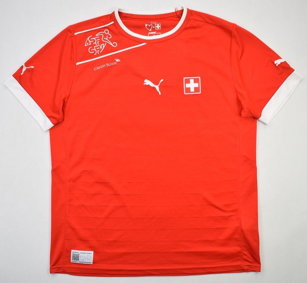 2012 SWITZELAND SHIRT XL