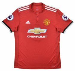 2017-18 MANCHESTER UNITED *LUKAKU* SHIRT M