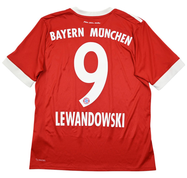 2017-18 BAYERN MUNCHEN *LEWANDOWSKI* KOSZULKA L. BOYS