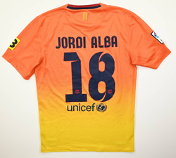 2012-13 FC BARCELONA *JORDI ALBA* KOSZULKA S