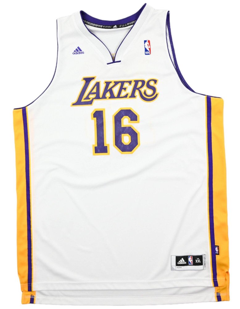 LOS ANGELES LAKERS *GASOL* NBA SHIRT XXL