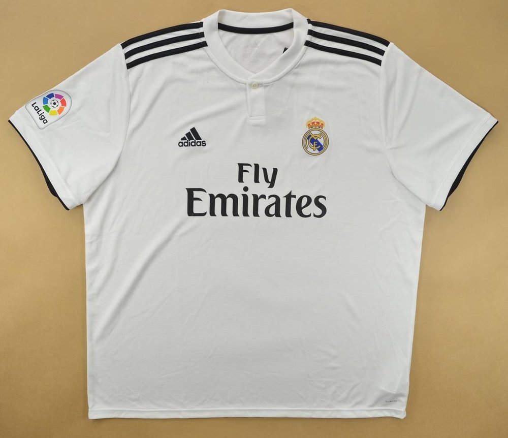 2018-19 REAL MADRID SHIRT XXL