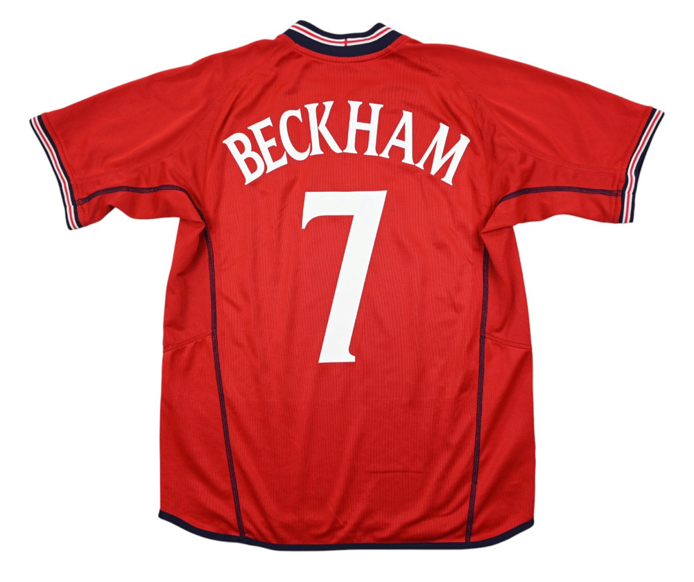 2002-04 ENGLAND *BECKHAM* KOSZULKA L
