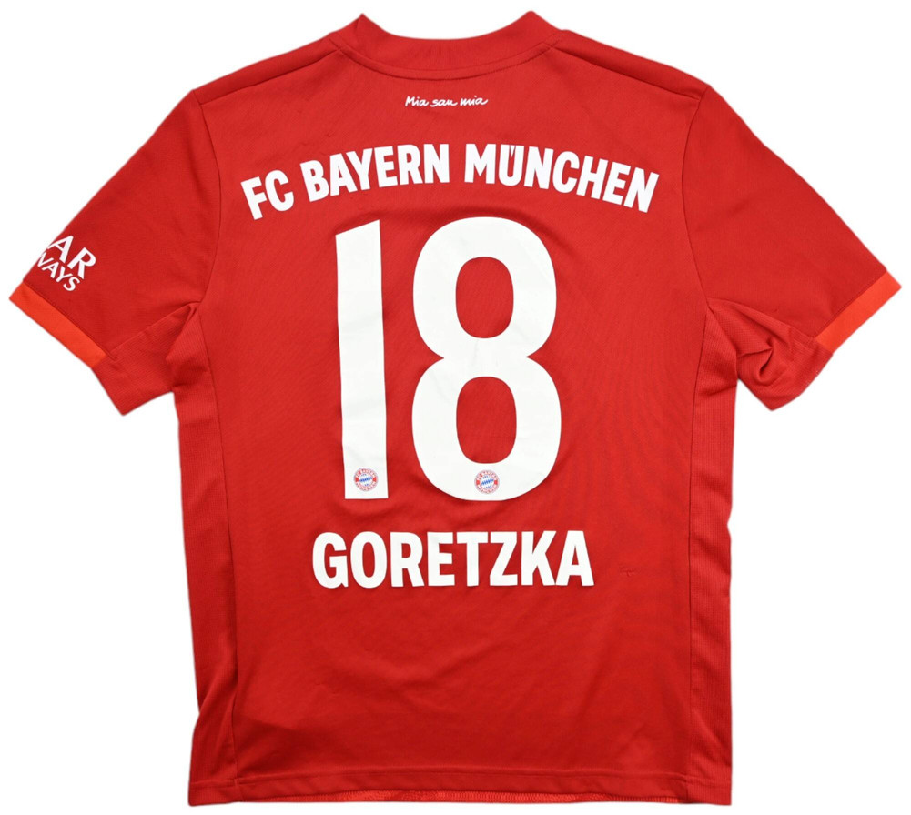 2019-20 BAYERN MUNCHEN *GORETZKA* SHIRT L. BOYS