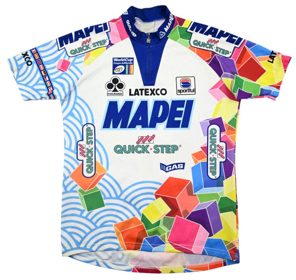 SPORTFUL MAPEI QUICK STEP WORLD CUP 1998 KOSZULKA KOLARSKA M 