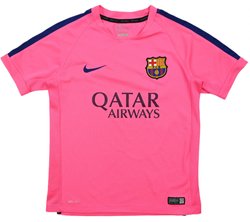 2014-15 FC BARCELONA SHIRT M. BOYS