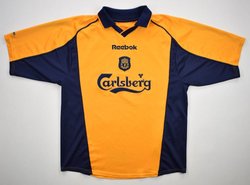 2000-02 LIVERPOOL SHIRT S