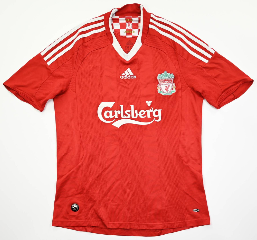 2008-10 LIVERPOOL *GERRARD* SHIRT S