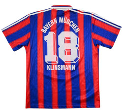 1995-97 BAYERN MUNCHEN *KLINSMANN* SHIRT L