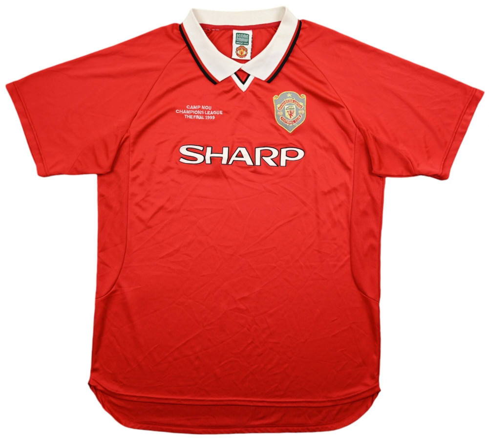 1999-00 MANCHESTER UNITED SHIRT 2XL