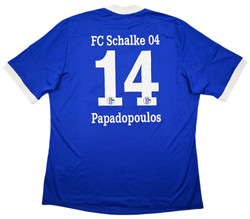 2012-14 FC SCHALKE 04 *PAPADOPOULOS* KOSZULKA XL