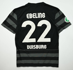 2013-14 MSV DUISBURG SHIRT S