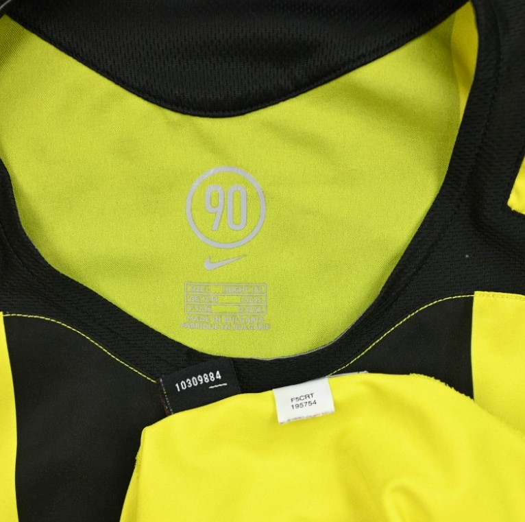 2005-06 BORUSSIA DORTMUND *KOLLER* SHIRT L