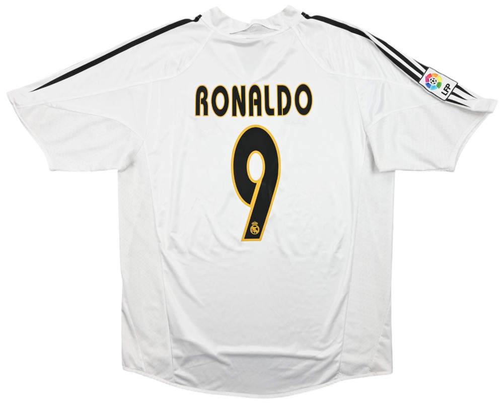2004-05 REAL MADRID *RONALDO* KOSZULKA XL