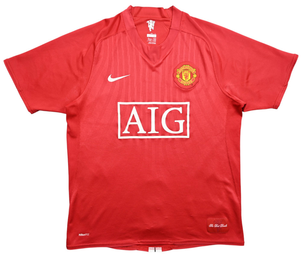 2007-09 MANCHESTER UNITED *RONALDO* SHIRT M