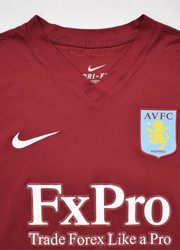 2010-11 ASTON VILLA *HUGHES* SHIRT L