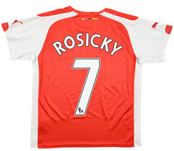 2014-15 ARSENAL *ROSICKY* KOSZULKA XL. BOYS 