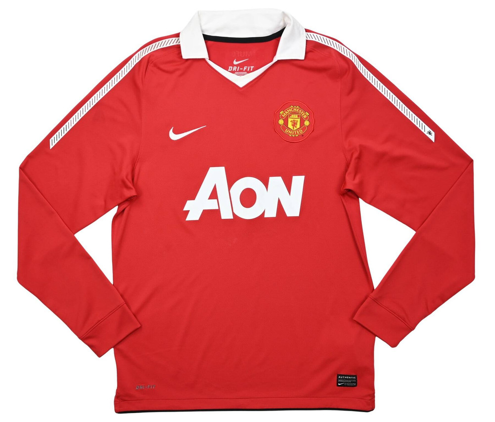 2010-11 MANCHESTER UNITED LONGSLEEVE M