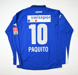 2006-07 FC LUZERN *PAQUITO* MATCH ISSUE SHIRT M/L