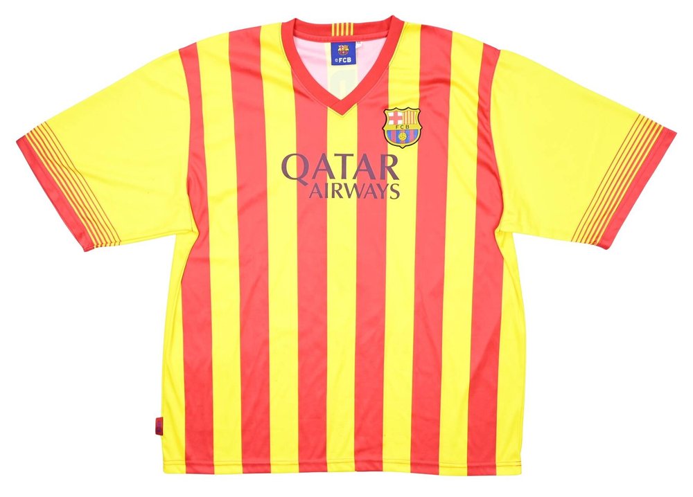 2013-15 FC BARCELONA *PEDRO* SHIRT XXL