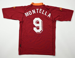 2000-01 AS ROMA *MONTELLA* SHIRT XL
