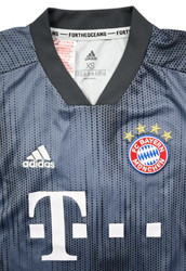 2018-19 BAYERN MUNCHEN *JAMES* SHIRT XS. BOYS