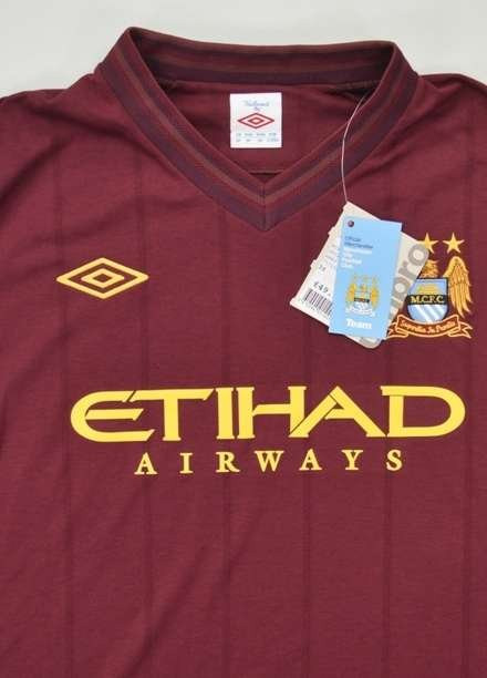 2012-13 MANCHESTER CITY LONGSLEEVE SHIRT 2XL