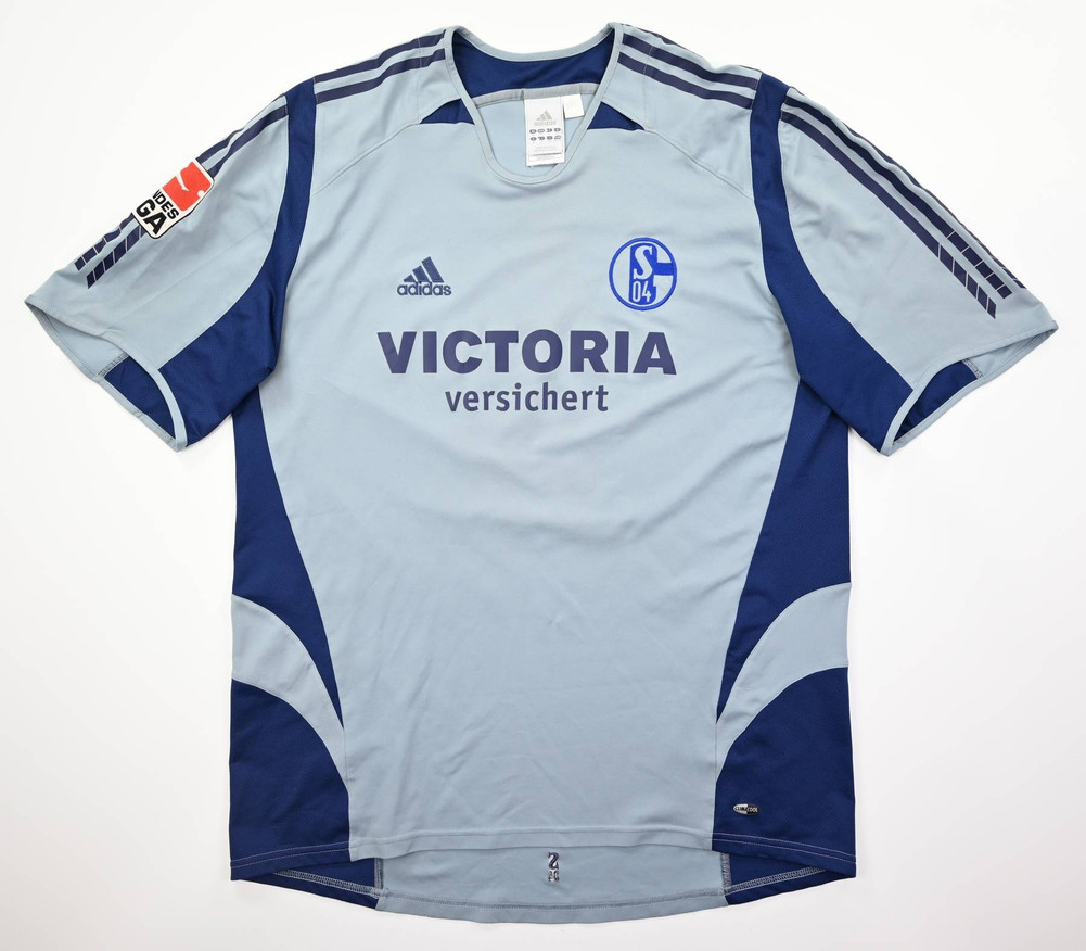 2005-07 FC SCHALKE 04 *LARSEN* SHIRT XL