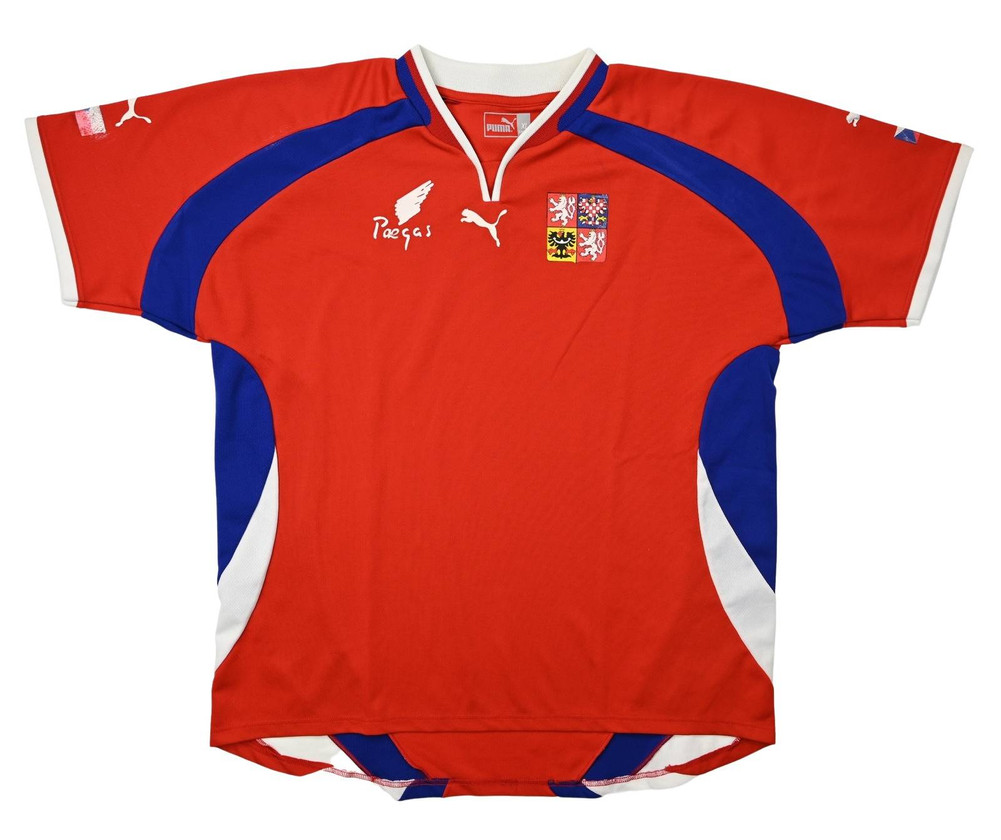 2000-02 CZECH REPUBLIC SHIRT XL