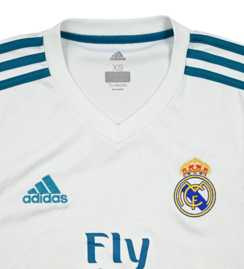 2017-18 REAL MADRID SHIRT XS