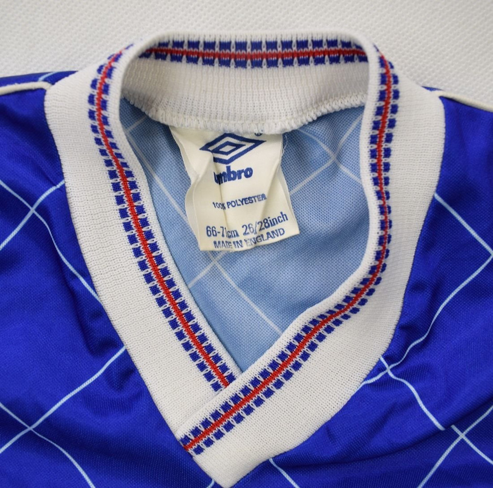 1987-89 CHELSEA LONDON SHIRT 66-71 CM