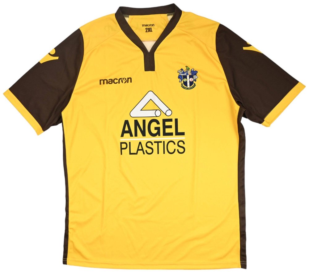 2018-19 SUTTON UNITED SHIRT XXL