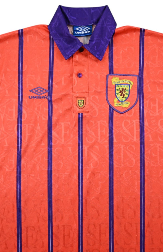 1993-95 SCOTLAND SHIRT XXL