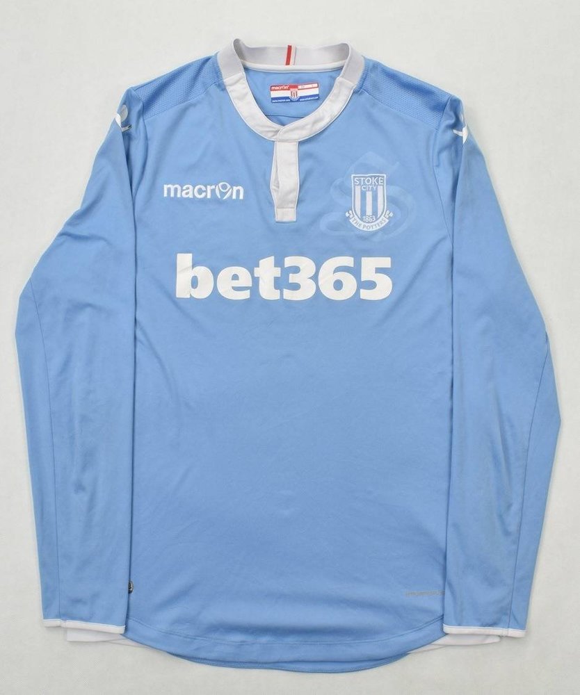 2016-17 STOKE CITY LONGSLEEVE SHIRT L