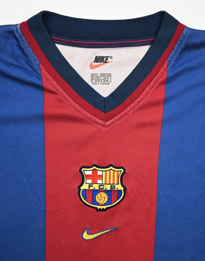 1998-00 FC BARCELONA SHIRT XL