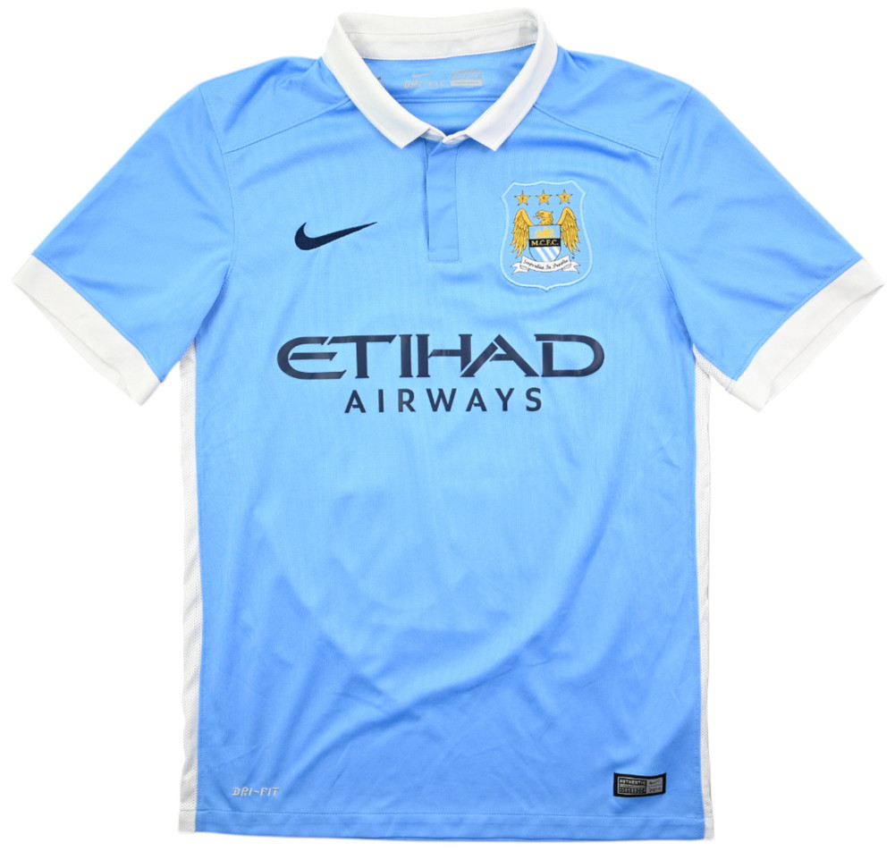2015-16 MANCHESTER CITY *KUN AGUERO* SHIRT S