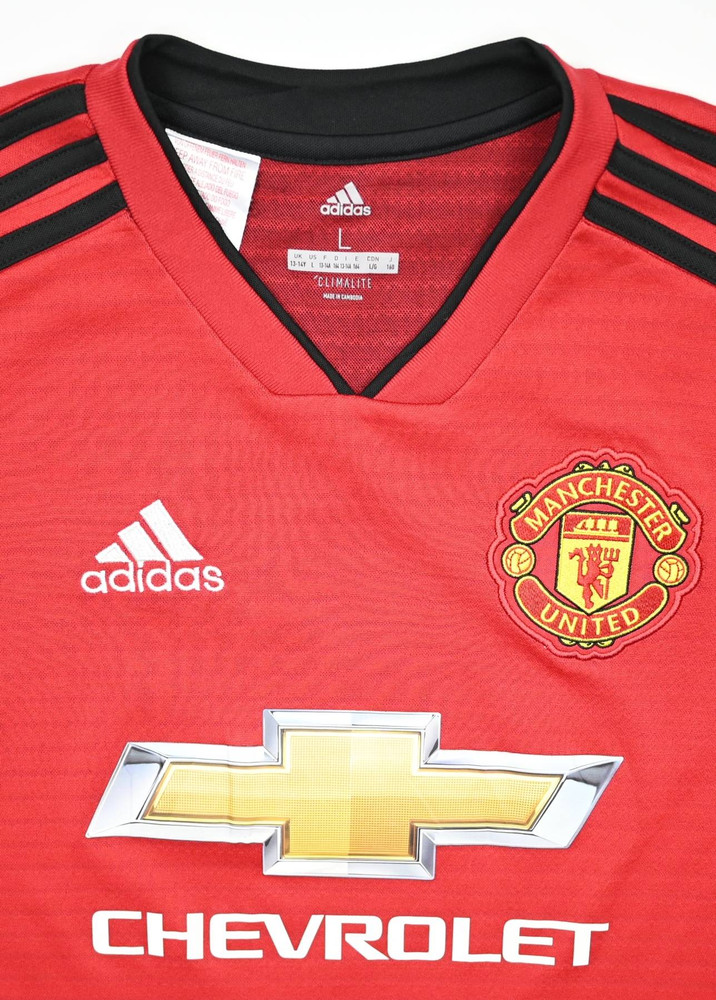 2018-19 MANCHESTER UNITED *LUKAKU* SHIRT L. BOYS