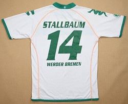 2008-09 WERDER BREMEN *STALLBAUM* SHIRT XL