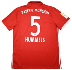2016-17 BAYERN MUNCHEN *HUMMELS* SHIRT L