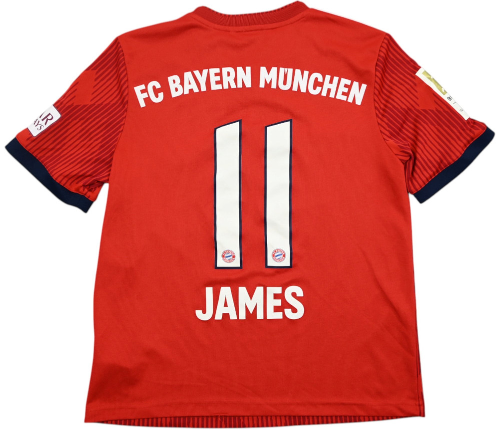 2018-19 BAYERN MUNCHEN *JAMES* KOSZULKA L. BOYS 