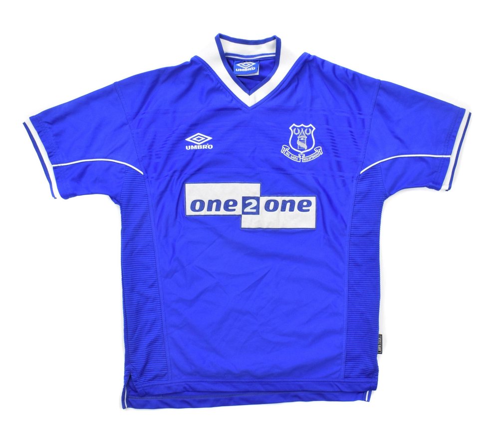 1999-00 EVERTON FC SHIRT L