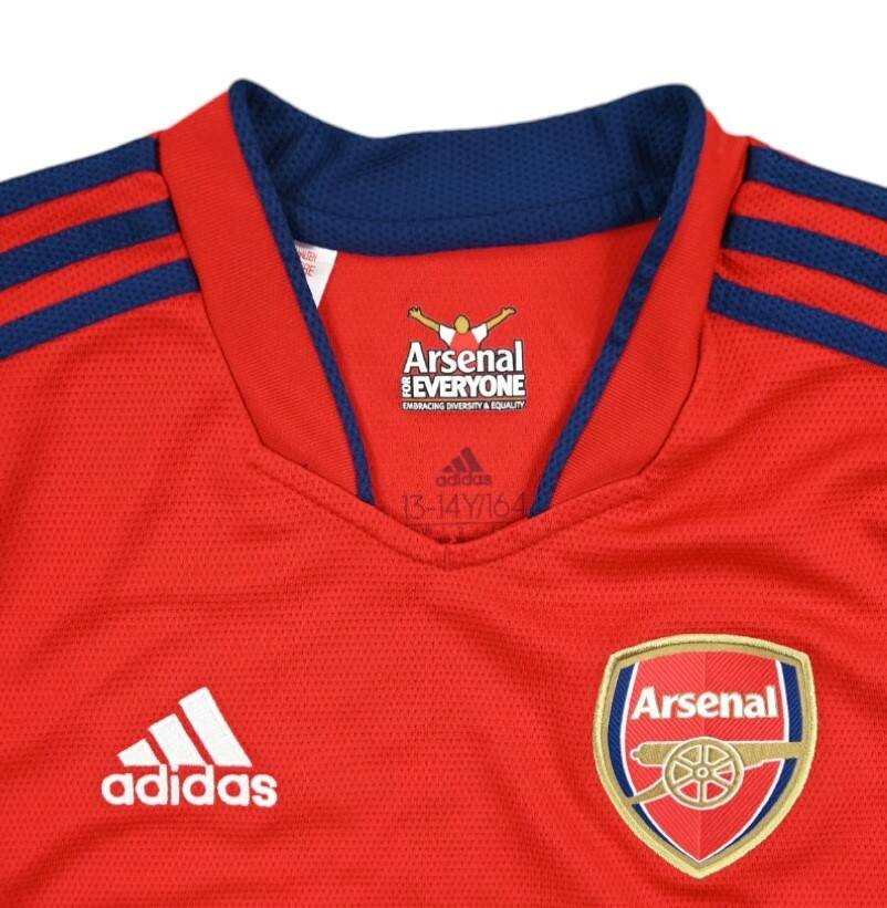 2021-22 ARSENAL LONDON SHIRT XL. BOYS