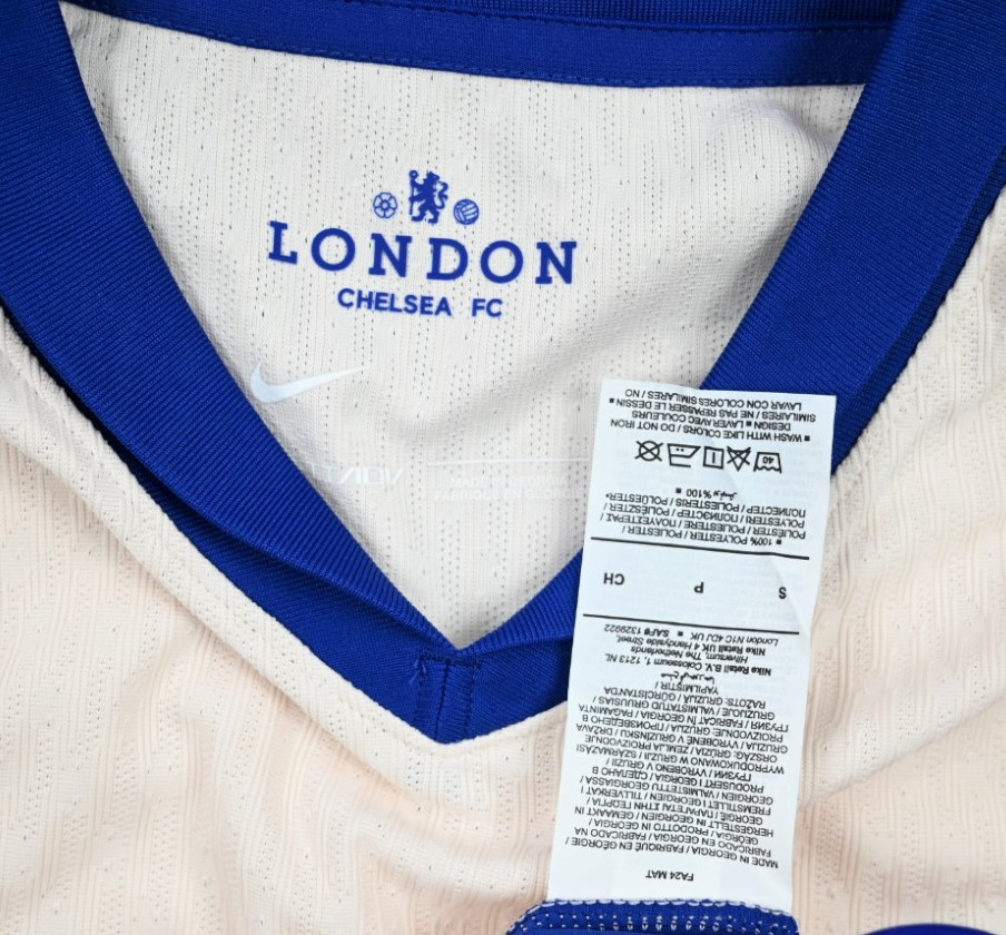 2024-25 CHELSEA PLAYER ISSUE SHIRT S