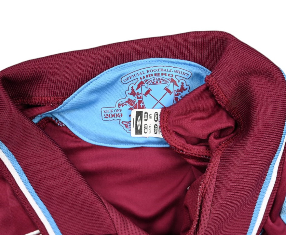 2009-10 WEST HAM UNITED SHIRT L. BOYS